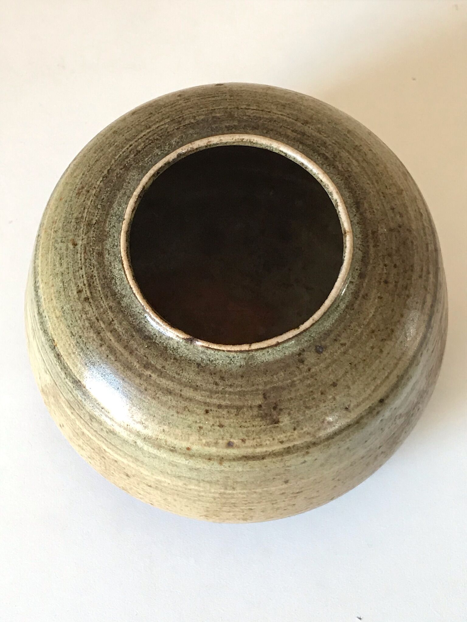 Vintage ceramic vase 60s