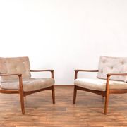 Mid-Century Living Room Set by Eugen Schmidt for Soloform, 1960s, Set of 3