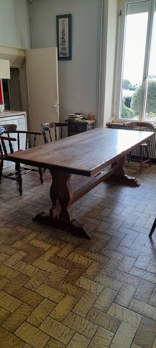 Table de ferme L 190 cm