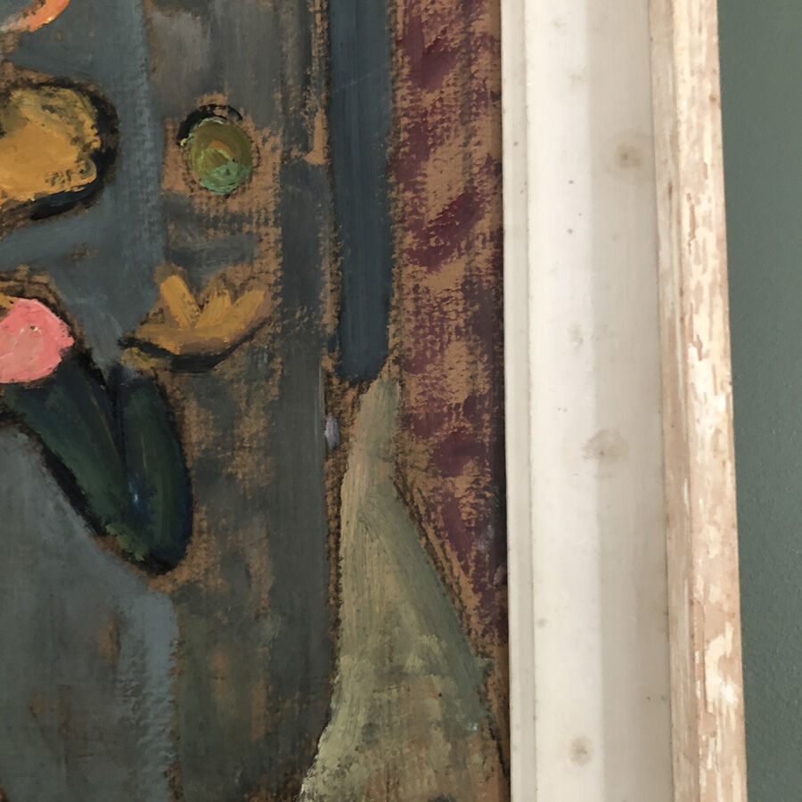 Table oil, The Fair in Roubaix extract "The Juggler"