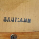 Baumann armchair in curved wood