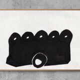 Ink drawing on paper by Gérald Foltête 2008 - 10x15 cm