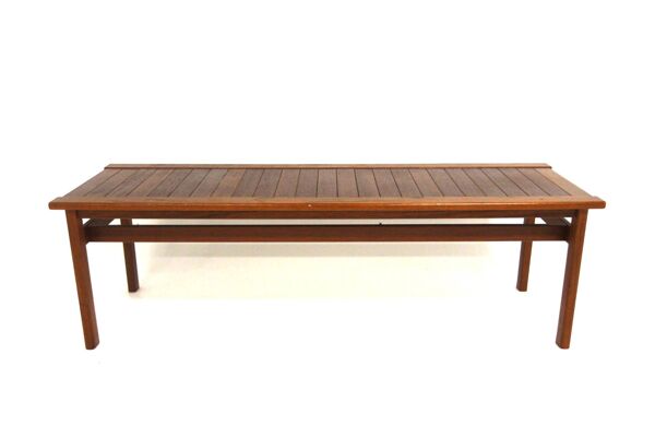 Banc scandinave en teck ''Florida'', Ingvar Andersson, Lannhult, Suède, 1960