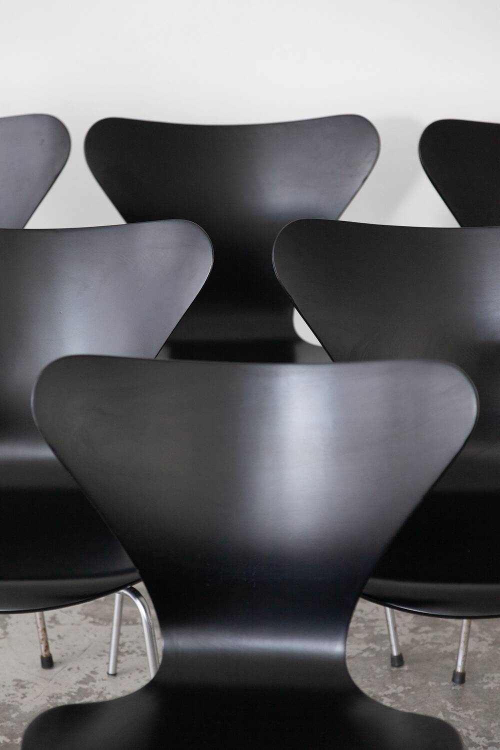 Serie 7 Chair Set by Arne Jacobsen for Fritz Hansen