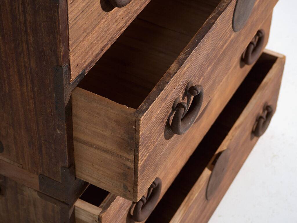 Antique Japanese Tansu Chest – Meiji / Taishō Period (c.1868-1926) #81