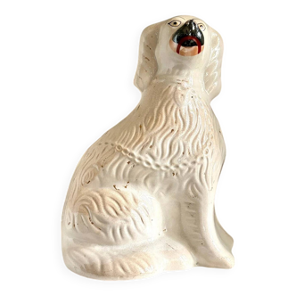 Dog, Cavalier King Charles in Staffordshire earthenware no. 8, circa 1860