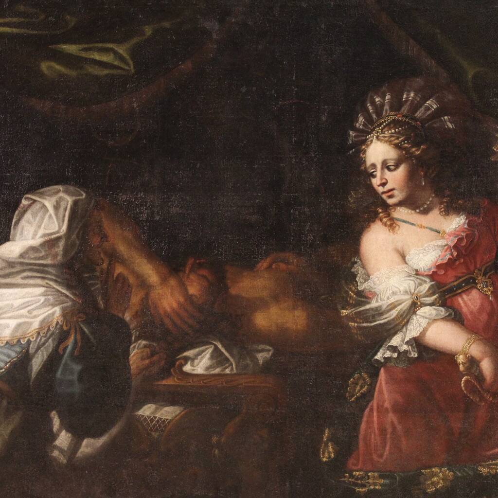 Great 18th century painting, Judith and Holofernes