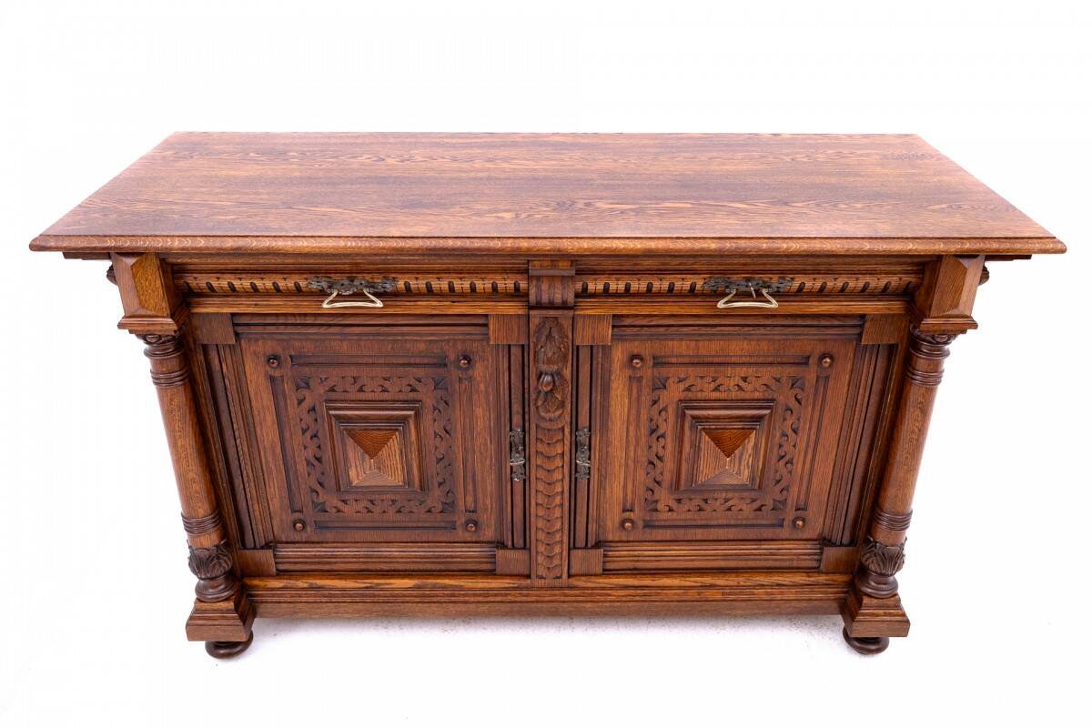 Antique chest of drawers, around 1880, Western Europe.