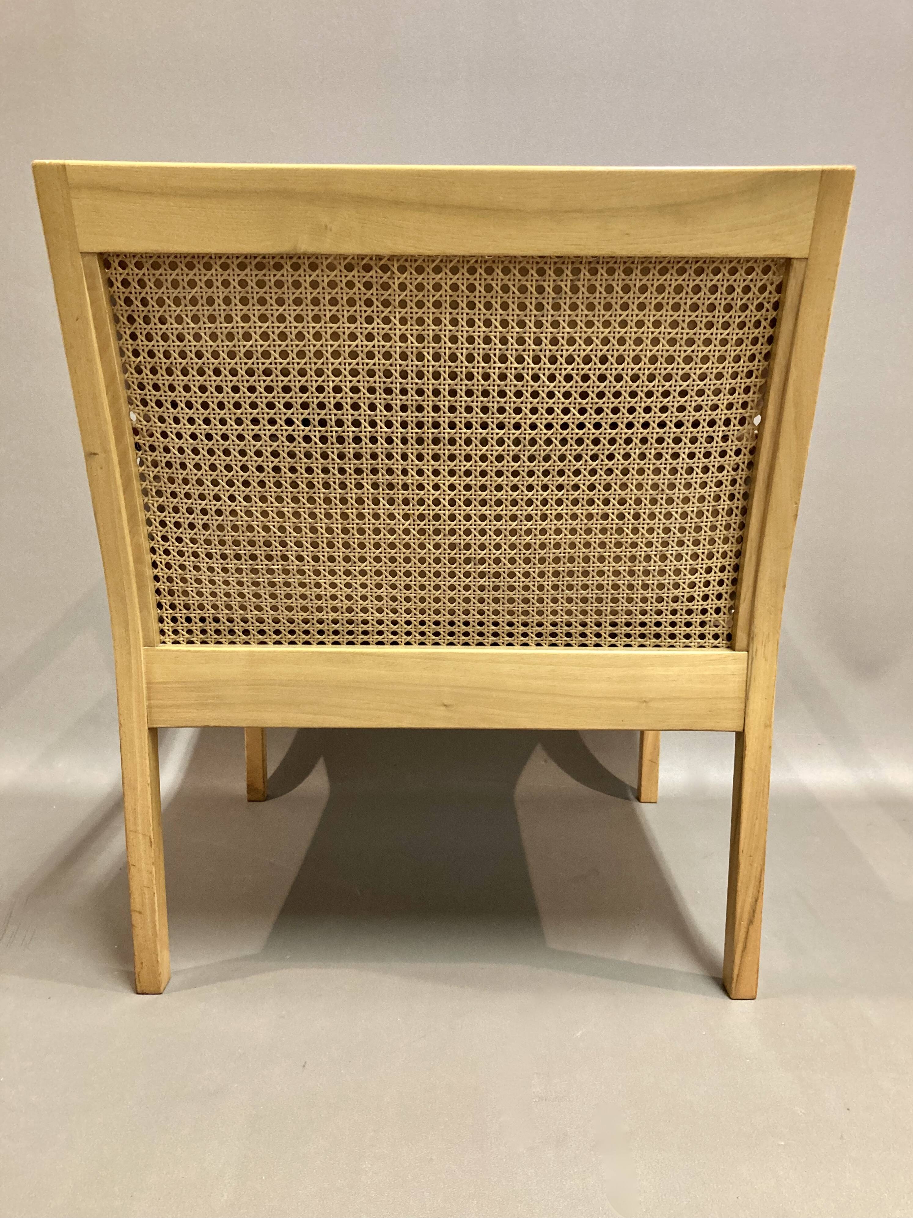 Leather armchair "Bernt Petersen" Scandinavian design 1960.