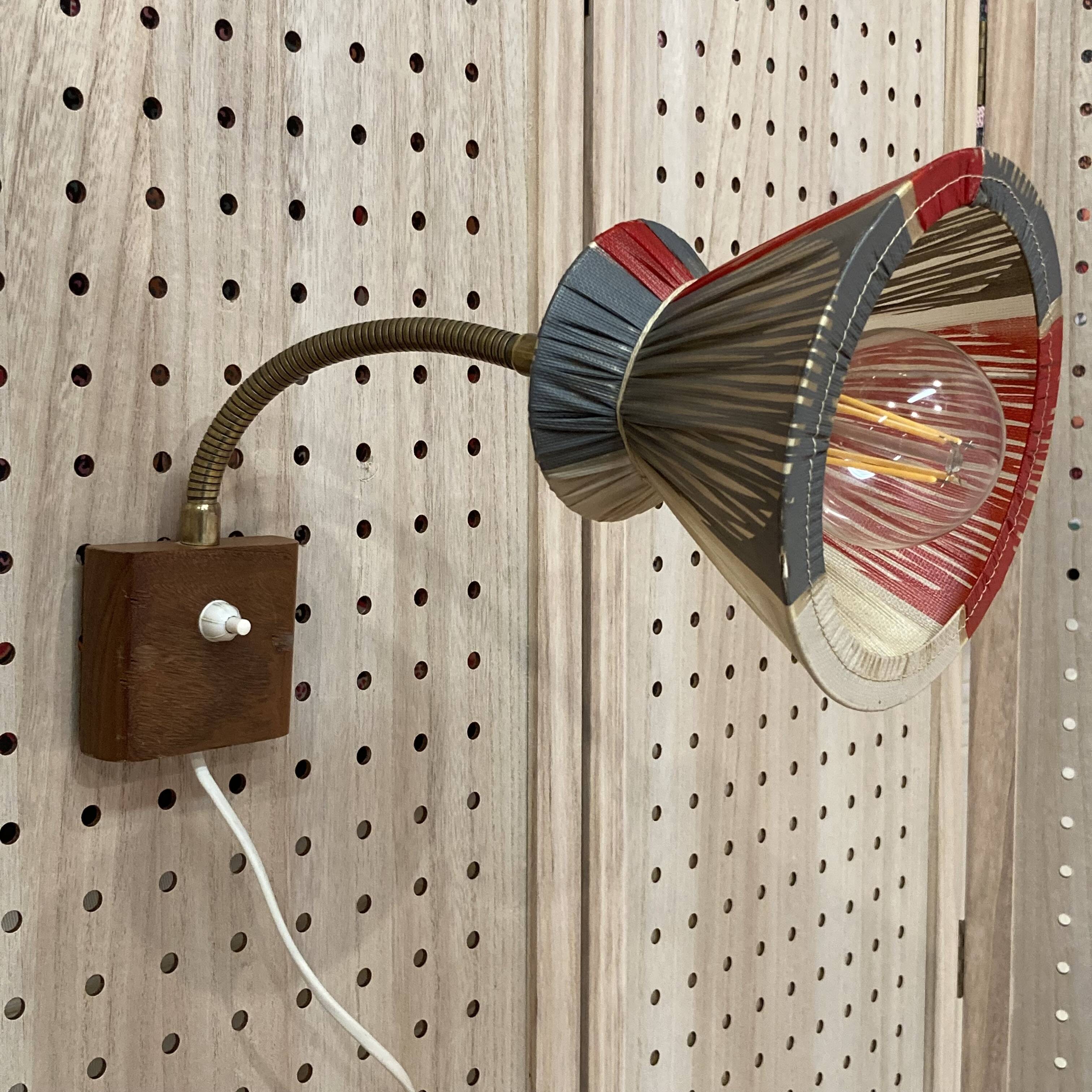 Modular Scandinavian design wall light 1950.
