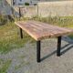 Table de ferme début 20e établi  géant