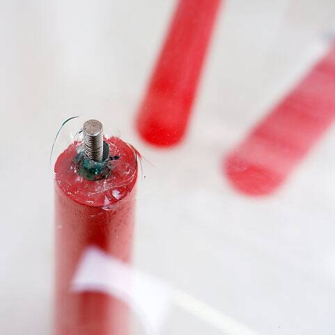 Glass and wood console table in the style of Marcello Pisani