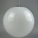 1960s and 1970s Globe Lamp, Hanging Lamp, Glass Ceiling Lamp, Space Age Des