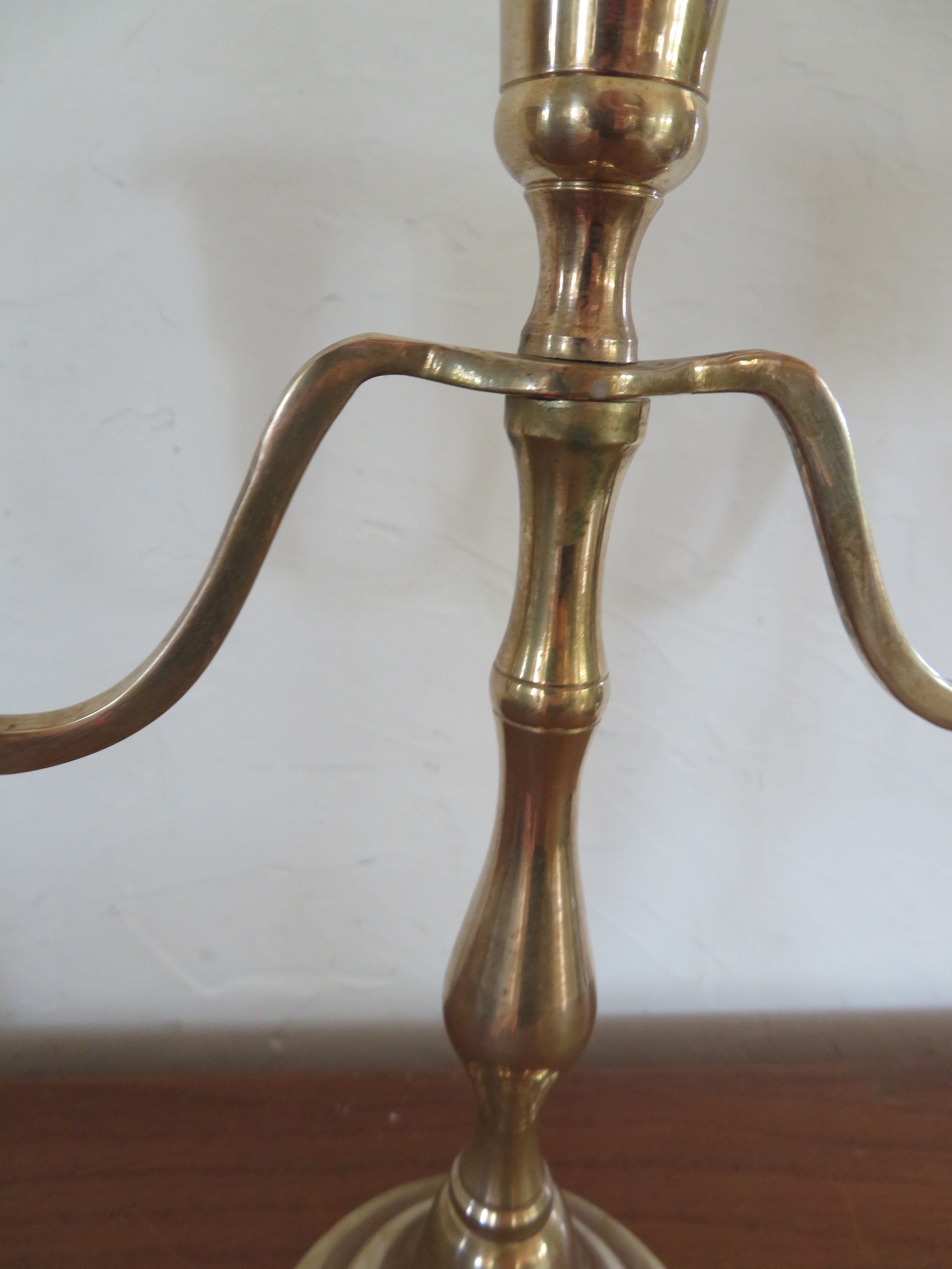 Vintage brass candlestick