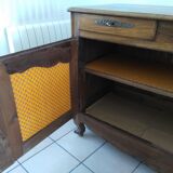 Rustic walnut dresser
