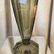 Czechoslovak smoked glass vase from the 1970s