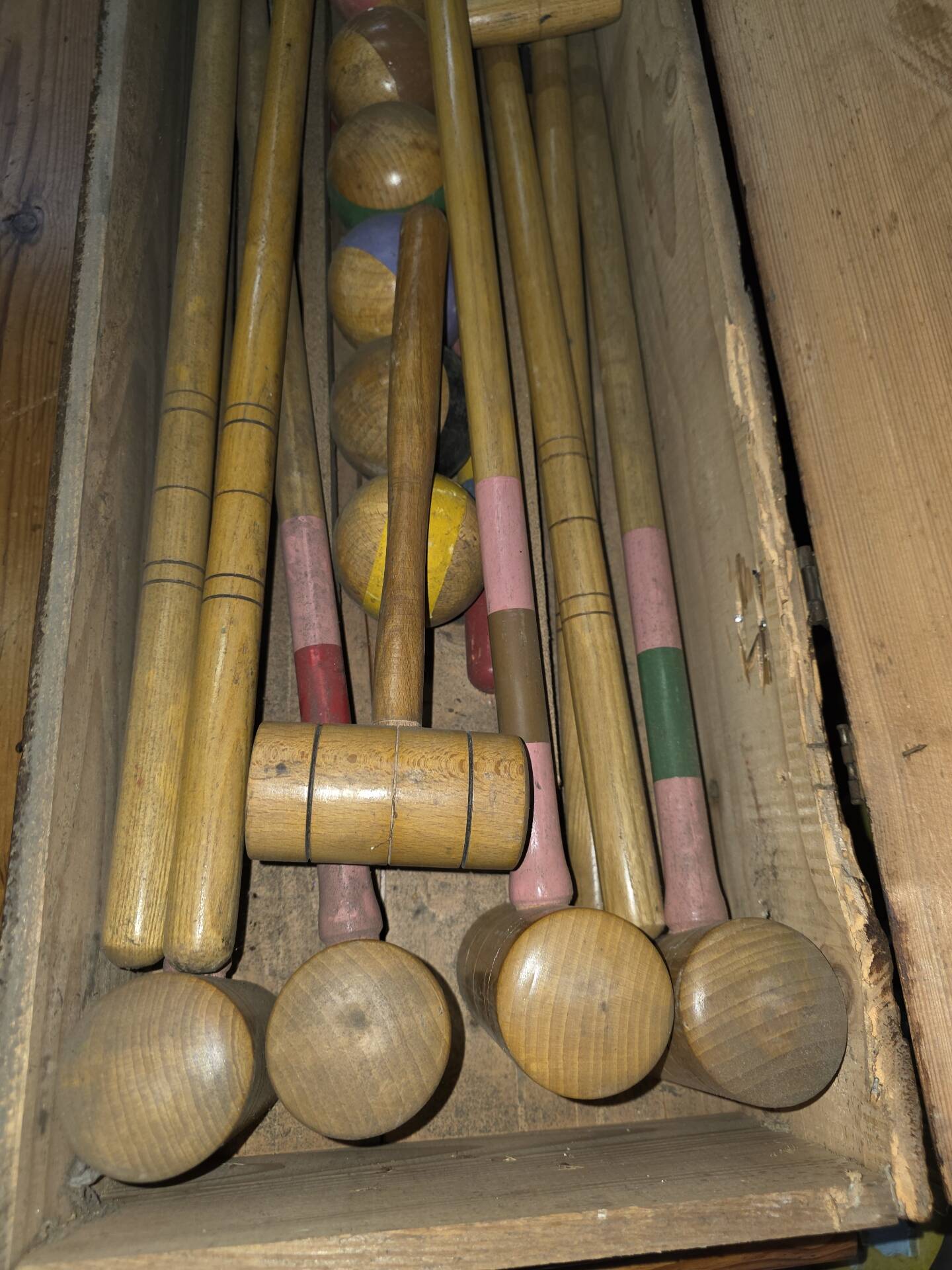 Ancient croquet game