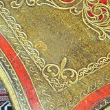 Florentine wooden side table