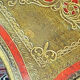 Florentine wooden side table