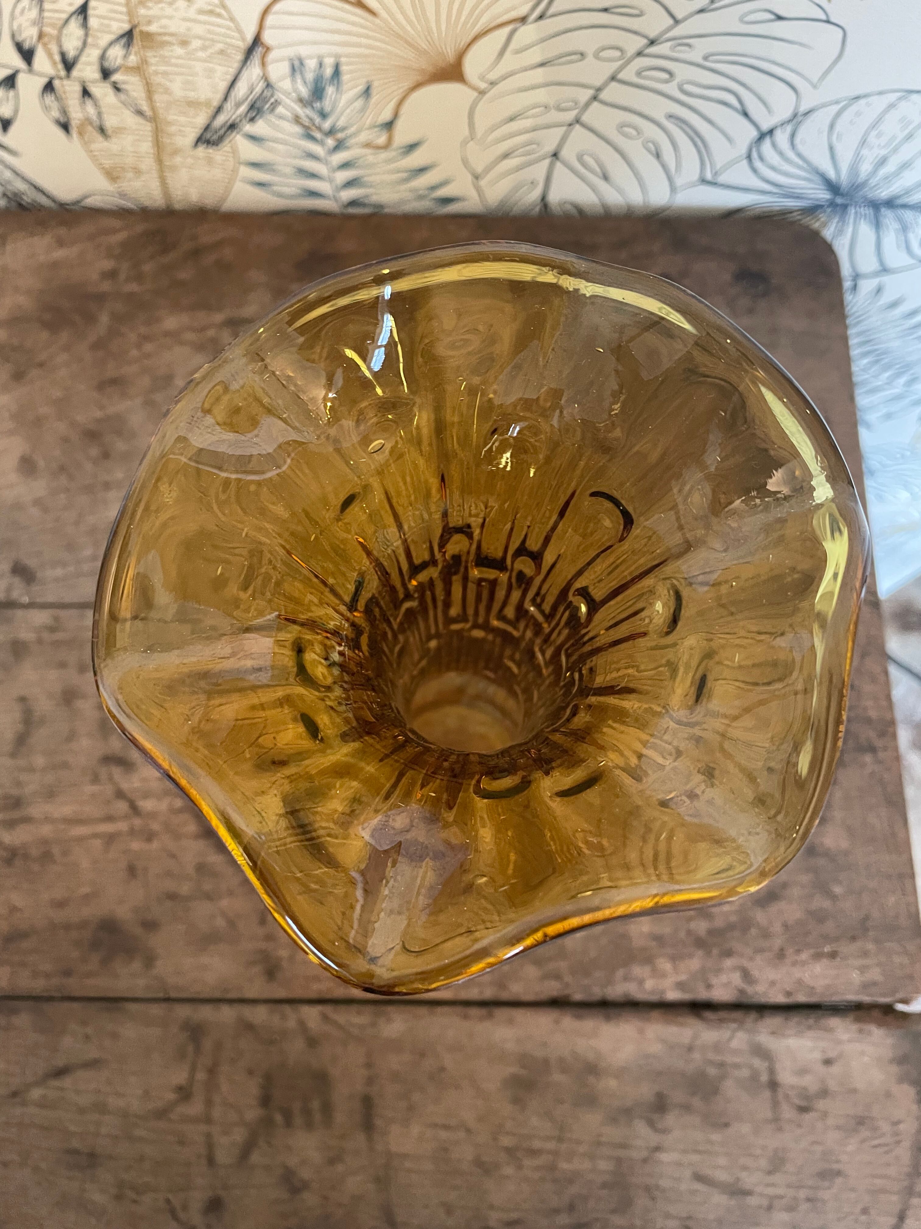 Amber vase