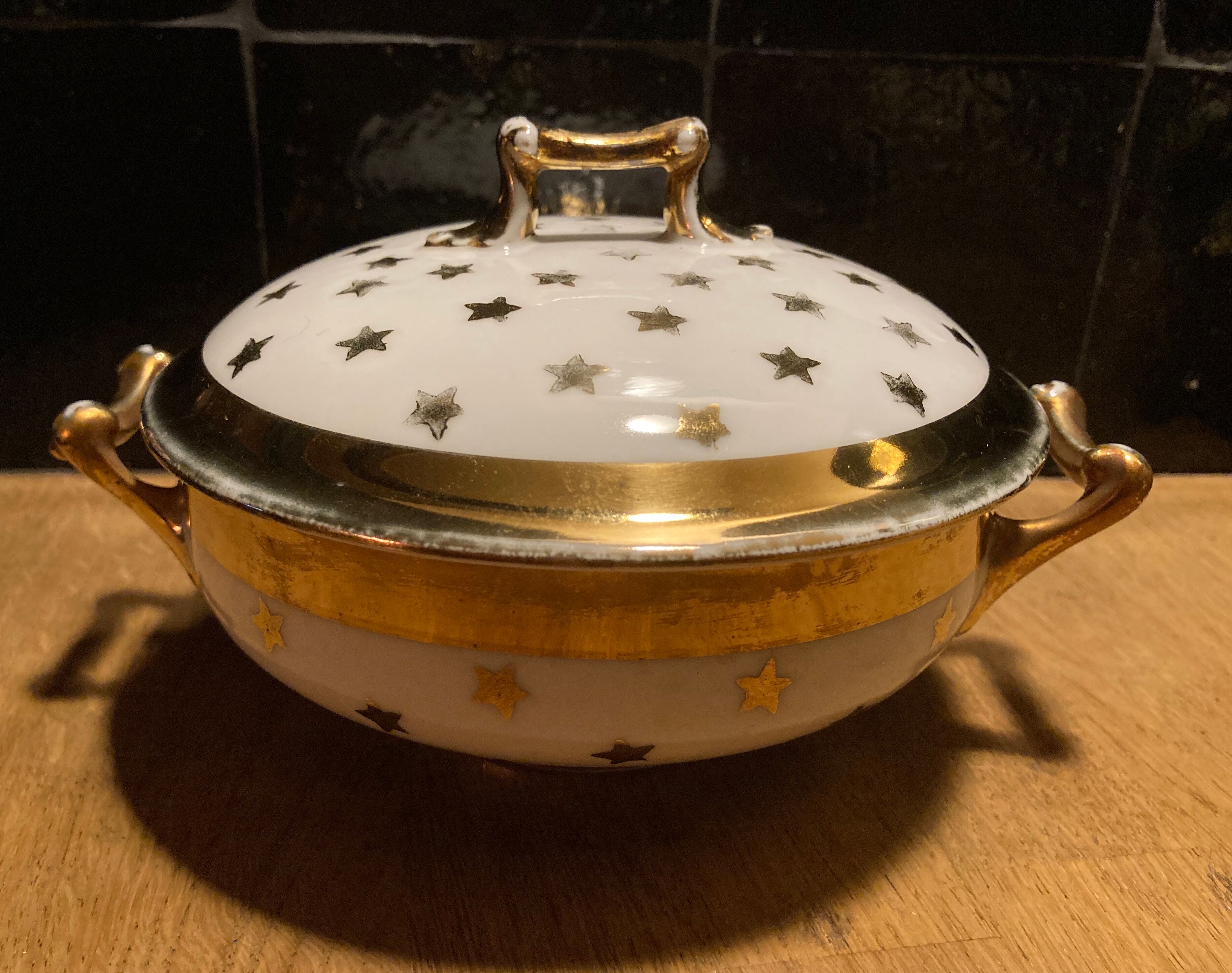 Candy Limoges gold leaf