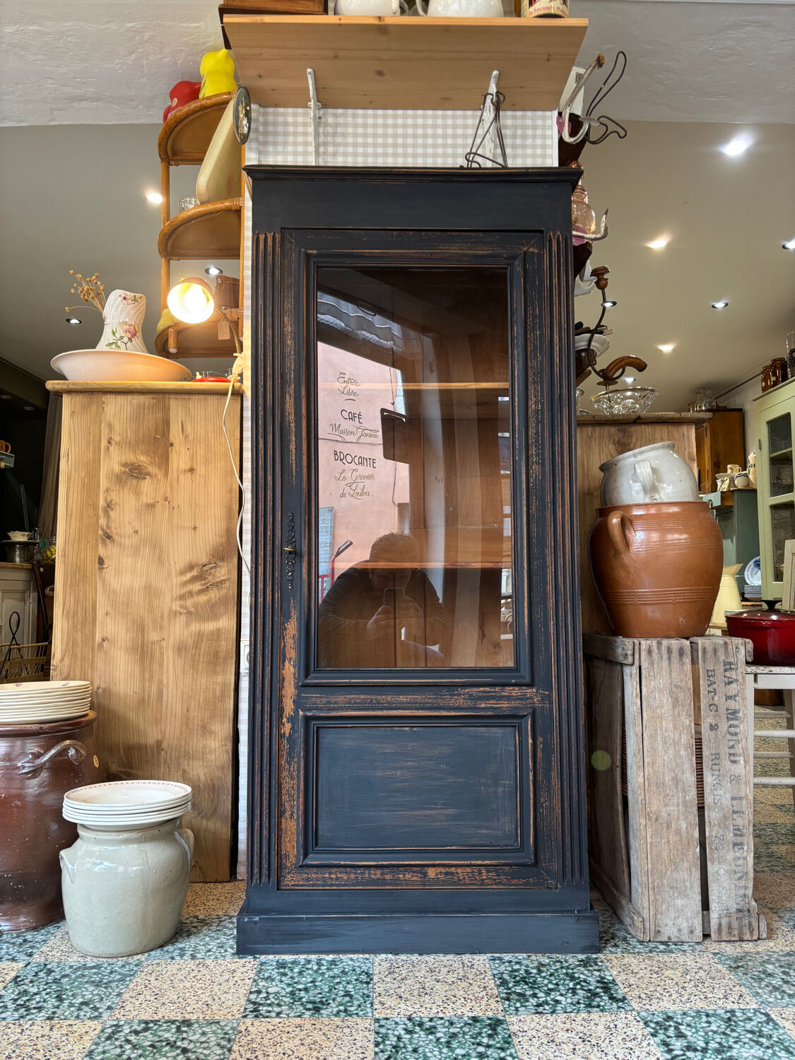 Antique display case