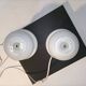 Pair of lamps Habitat Vintage model Alpha 2 1980's