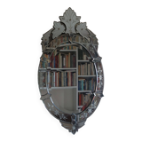 Vintage art deco venetian mirror