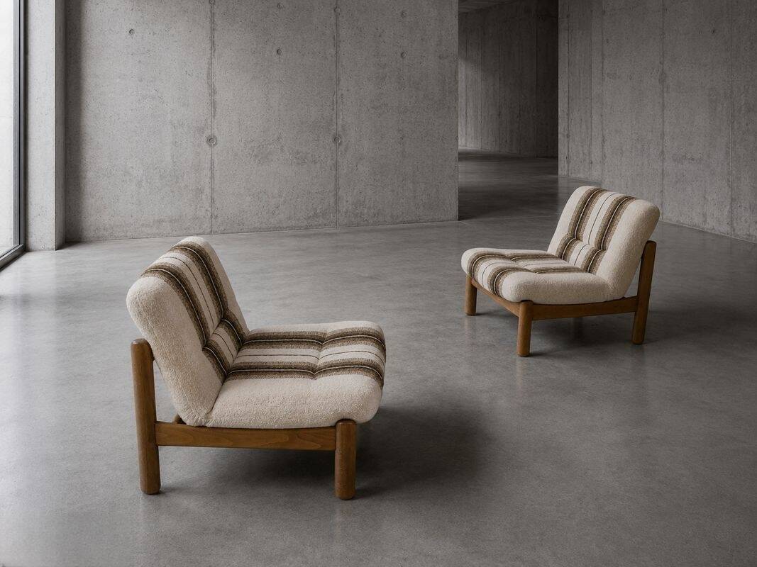 Vintage armchair pair - 1970