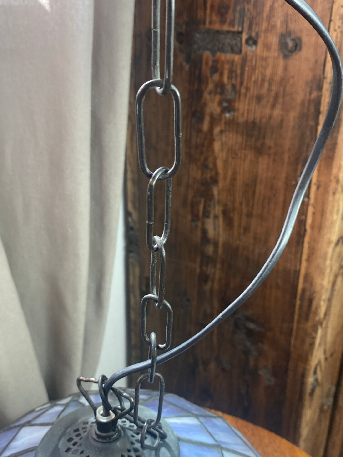 Suspension vitrail 