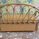 Bench chest child rattan vintage