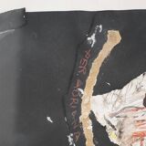 Ansgar Elde, Composition, Mixed Techniques on Cardboard, 1980s, Framed