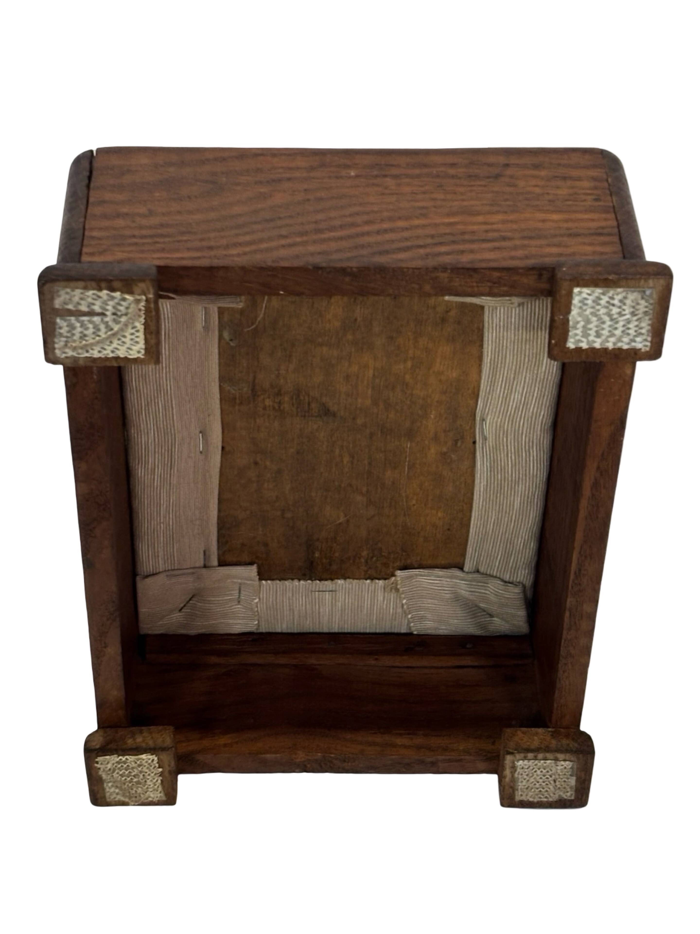 Art Deco footstool foot rest minimalist 30's design