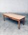 French Country Design Pine Dining Table with Drawer, France, 1930s