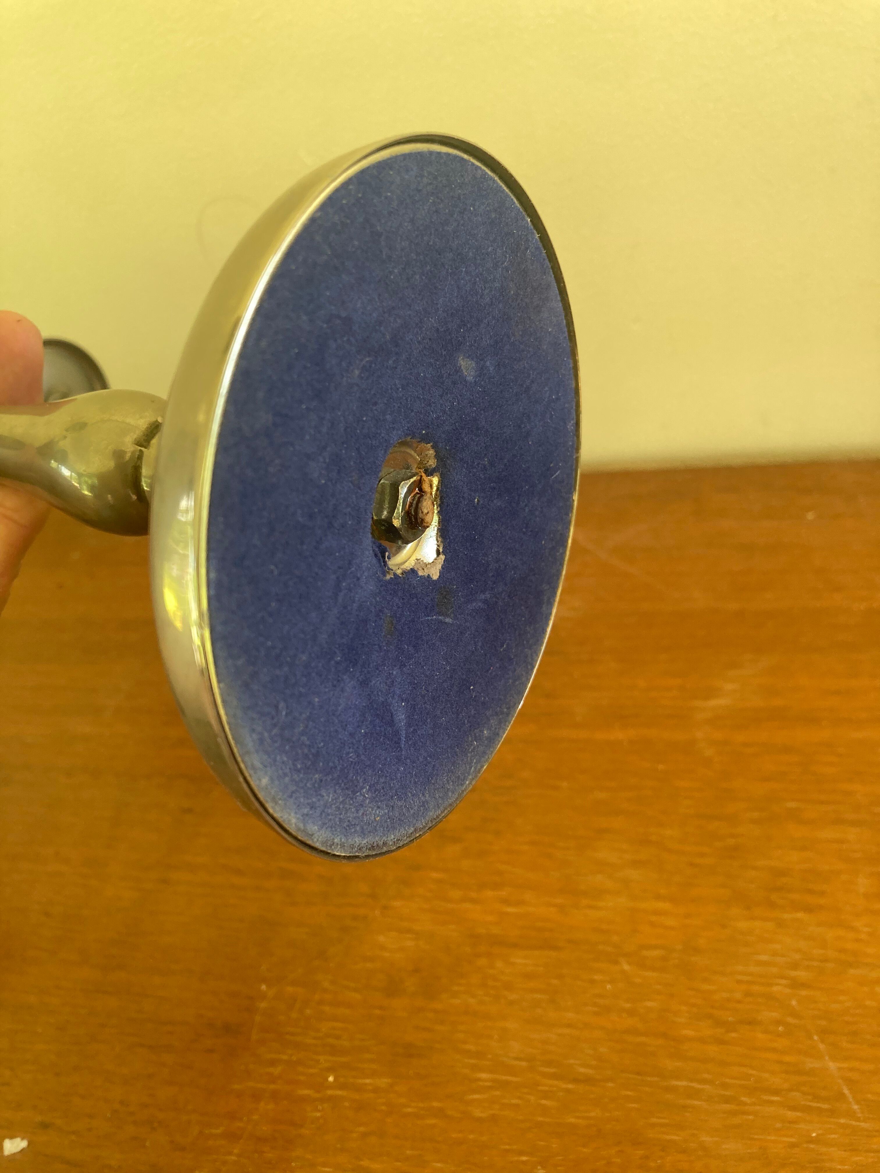 Silver-plated candlestick