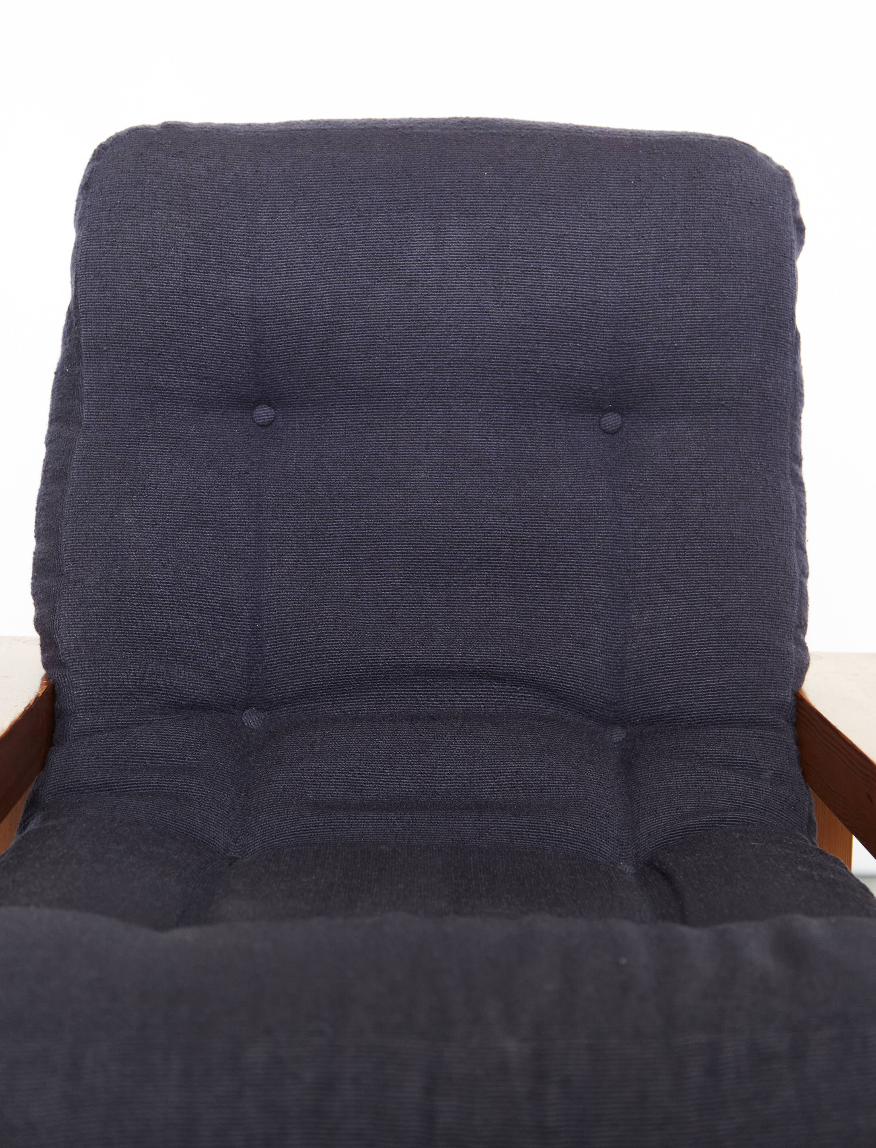 Christer Lundén "Patron" Lounge Chair & Ottoman for Broby Nya Möbler AB