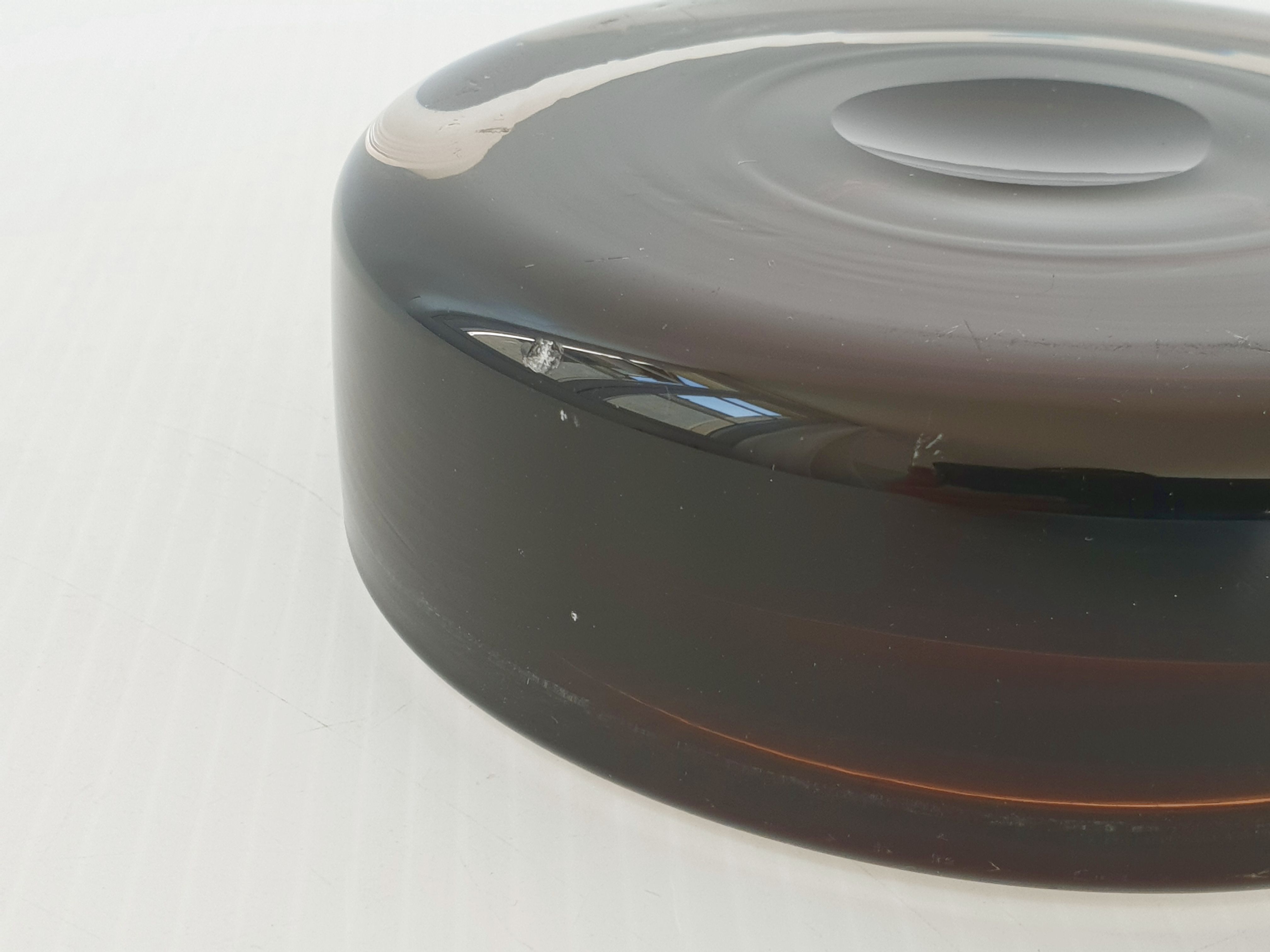 Vintage Murano glass trinket bowl