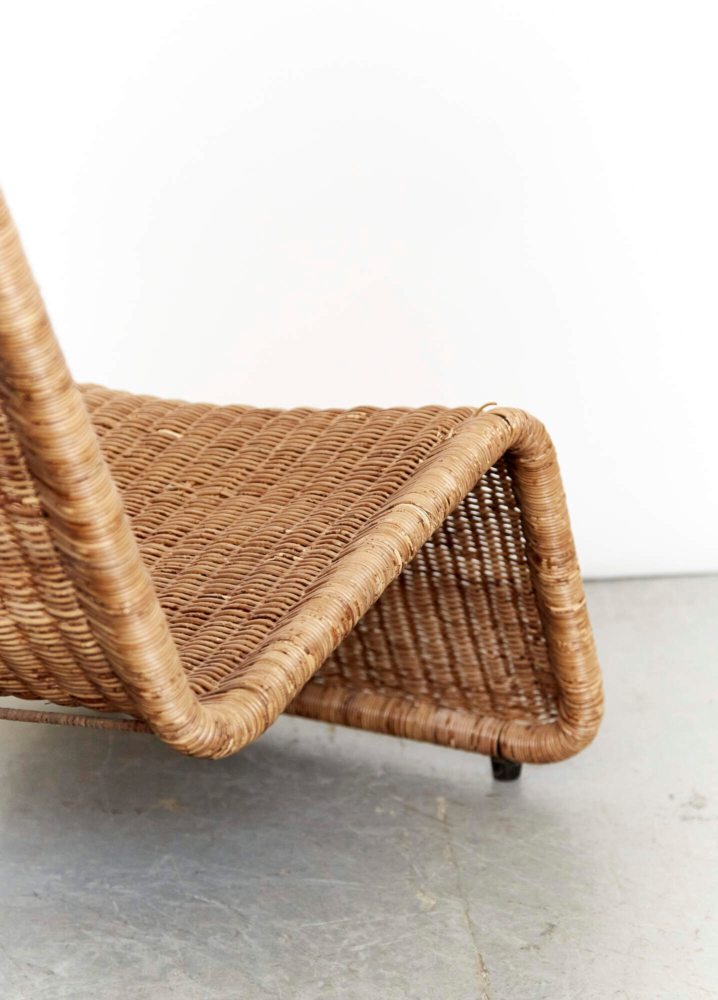 Rattan P3 meridian by Tito Agnoli for Pierantonio Bonacina
