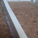 Table d’appoint 90,8x50,8cm pieds compas vintage