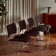 Lot de 4 chaises 40/4 David Rowland pour Howe – État exceptionnel