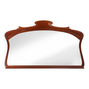 Grand miroir de cheminée - art