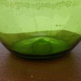 Green glass pitcher