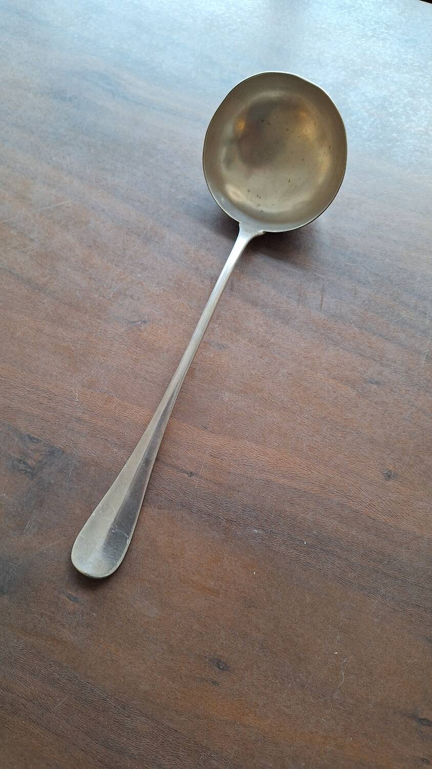 SFAM silver metal ladle