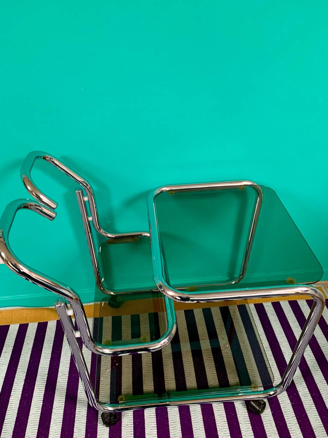 Mid-Century Vintage Serving Trolley