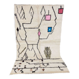 Moroccan berber carpet 244x164cm