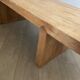 Coffee table in the style of Pierre Chapo.