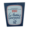 Plaque tôle le bottin gourmand 1986