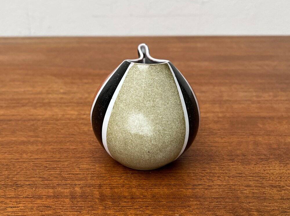 German ceramic vase from the mid-century by Krösselbach Keramik, 1960s.