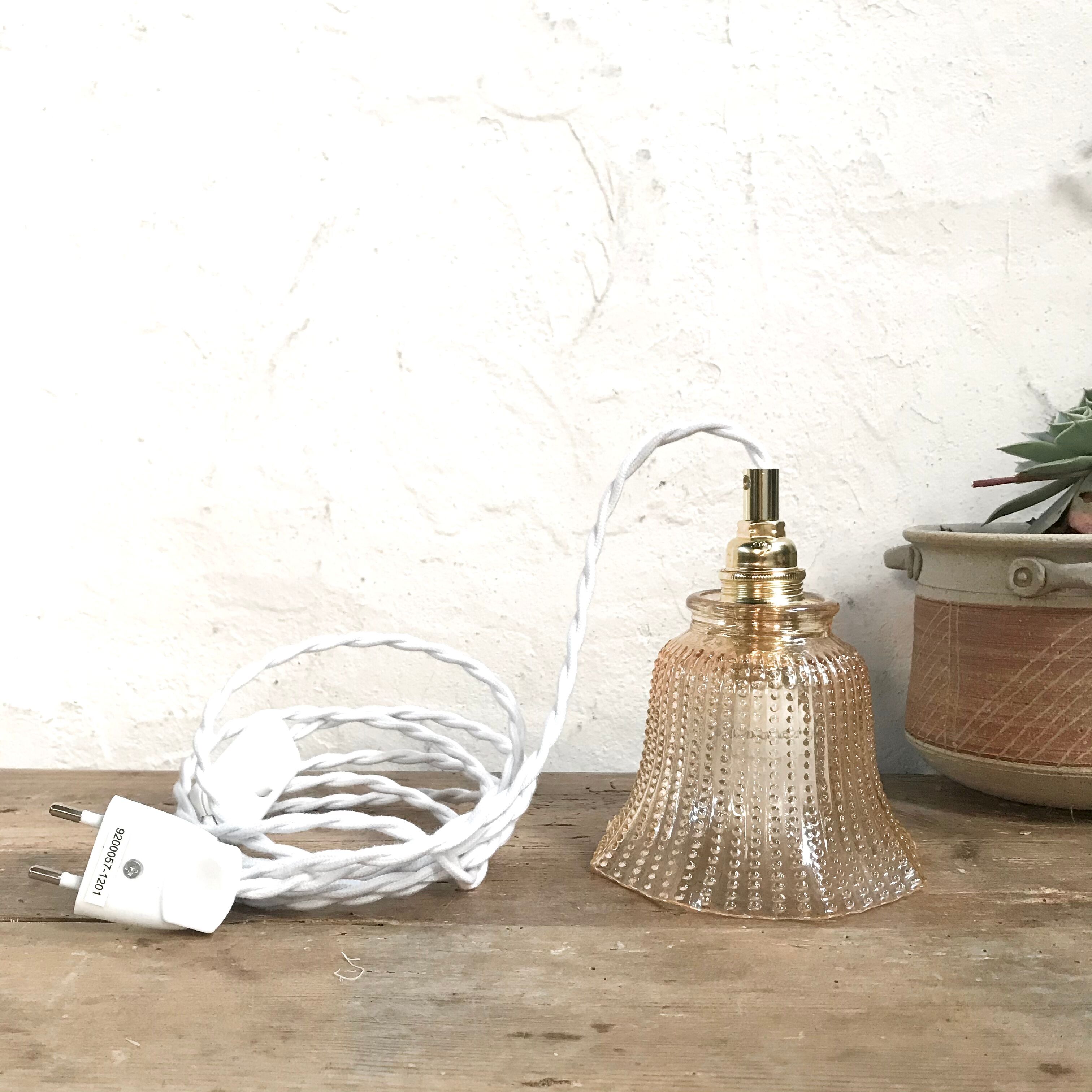 Vintage tulip walking lamp