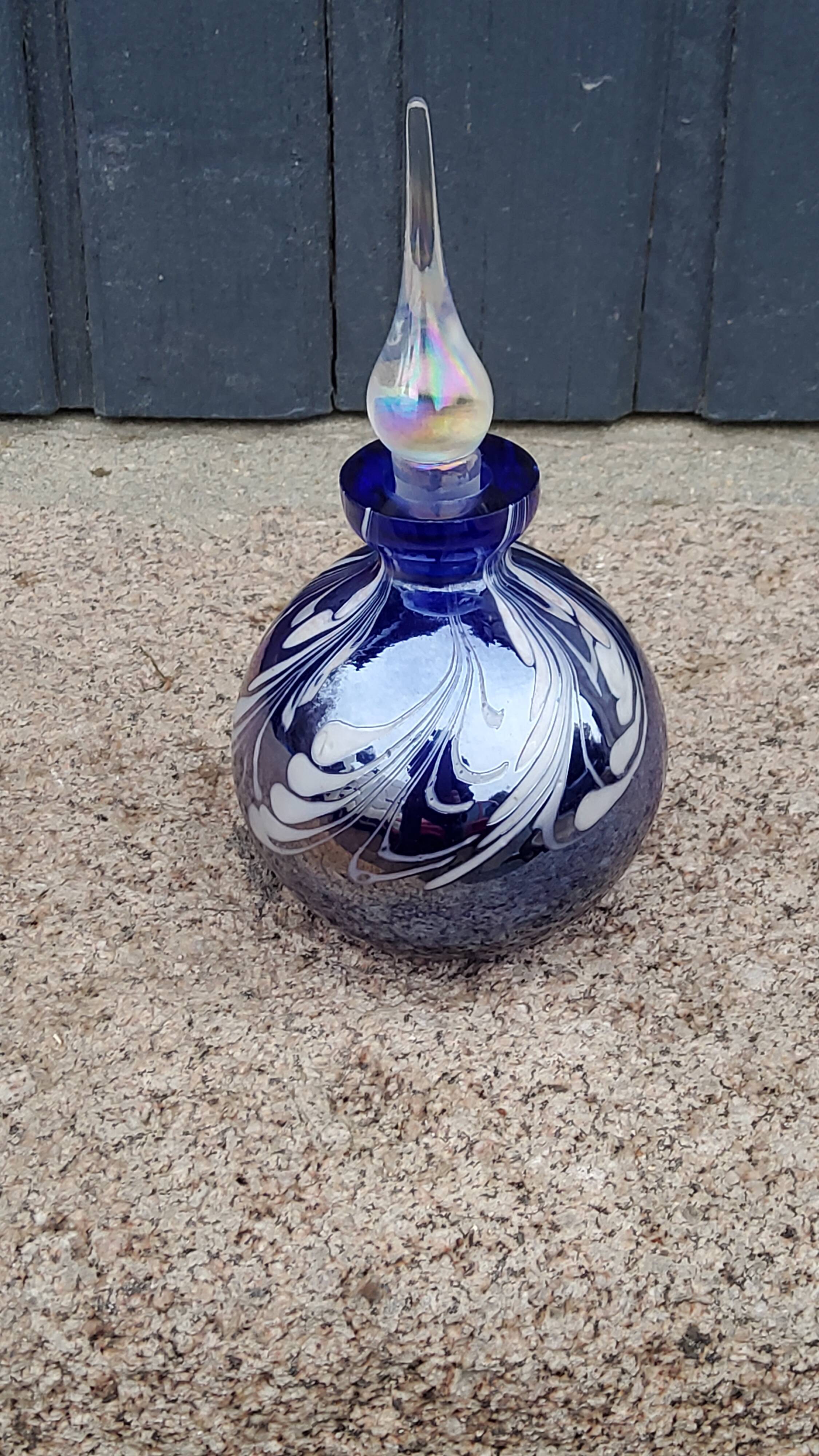 Murano glass bottle from the 80s